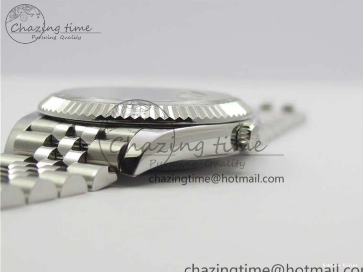 0202 Effortless DateJust 126334 SS Noob 1:1 904L Best Edition White Dial Stick Markers on Jubilee Bracelet A 3160